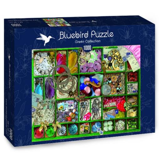 Puzzle Bluebird La Colección en Caja Verde de 1000 Piezas