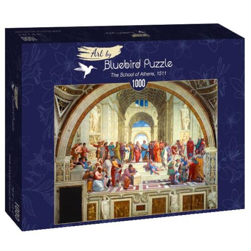 Puzzle Bluebird La Escuela de Atenas de 1000 Piezas