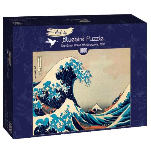 Puzzle Bluebird La Gran Ola de Kanagawa de 1000 Piezas