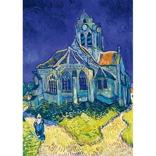 Puzzle Bluebird La Iglesia de Auvers de 1000 Piezas