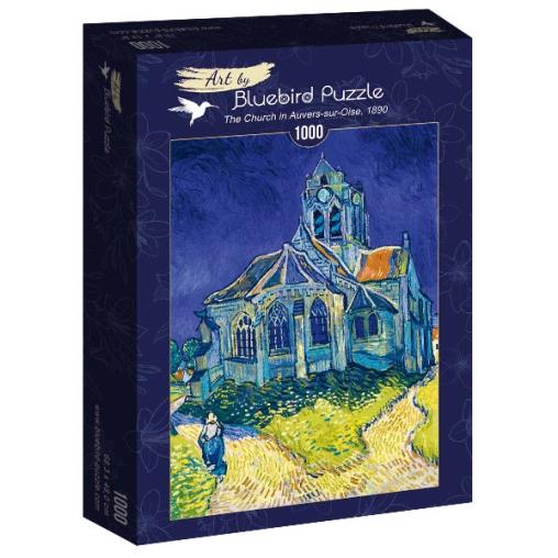 Puzzle Bluebird La Iglesia de Auvers de 1000 Piezas