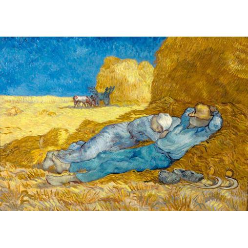 Puzzle Bluebird La Siesta (de Millet) de 1000 Piezas