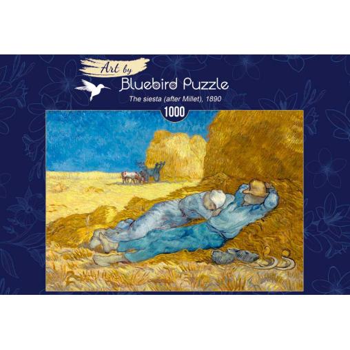 Puzzle Bluebird La Siesta (de Millet) de 1000 Piezas