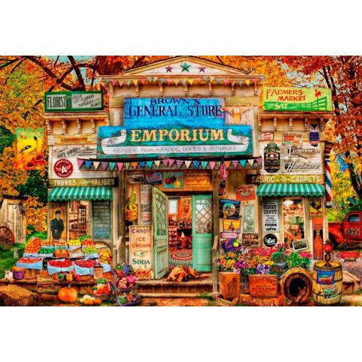 Puzzle Bluebird La Tienda de Brown de 1000 Piezas