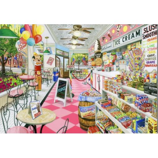 Puzzle Bluebird La Tienda De Dulces de 1000 Piezas