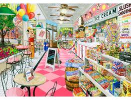 Puzzle Bluebird La Tienda de Dulces de 500 Piezas