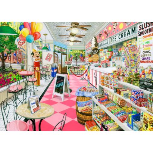 Puzzle Bluebird La Tienda de Dulces de 500 Piezas