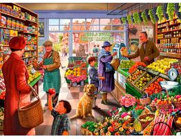 Puzzle Bluebird La Tienda de Frutas y Verduras de 3000 Piezas