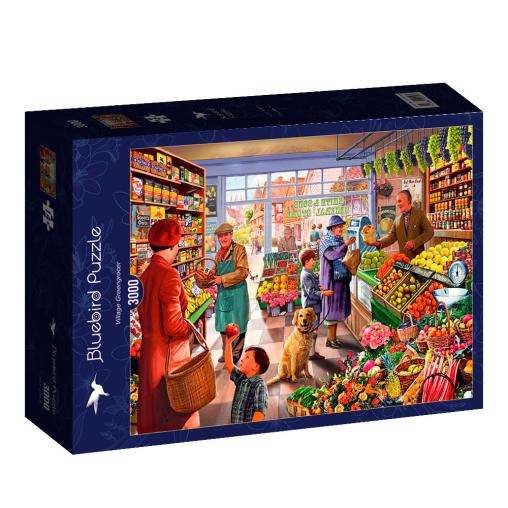 Puzzle Bluebird La Tienda de Frutas y Verduras de 3000 Piezas