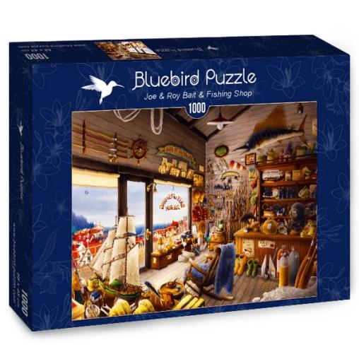 Puzzle Bluebird La Tienda de Pesca de Joe y Roy de 1000 Piezas