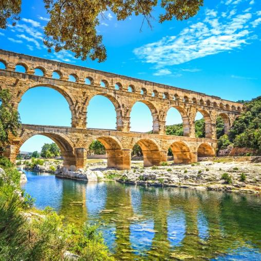 Puzzle Bluebird Le Pont du Gard de 1000 Piezas