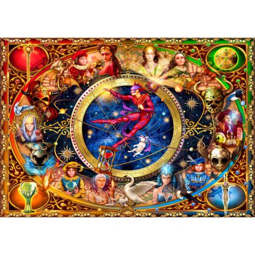 Puzzle Bluebird Legado del Divino Tarot de 1000 Piezas