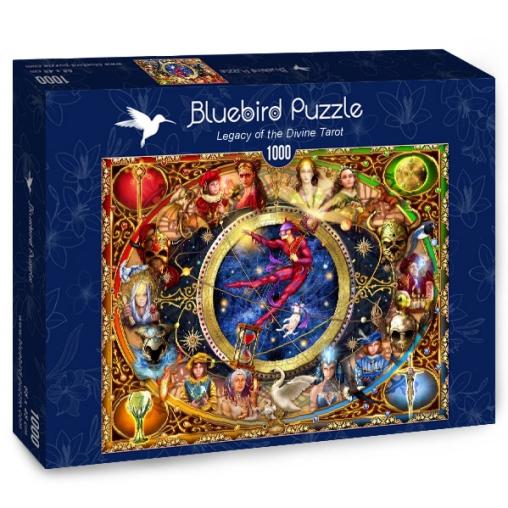 Puzzle Bluebird Legado del Divino Tarot de 1000 Piezas