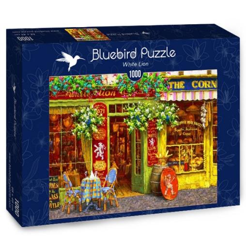 Puzzle Bluebird Restaurante León Blanco 1000 Piezas