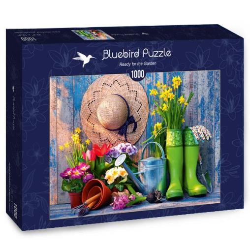 Puzzle Bluebird Listos para el Jardín de 1000 Piezas