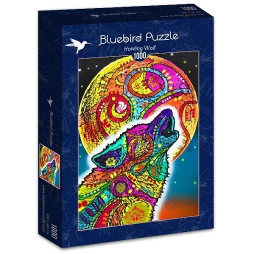 Puzzle Bluebird Lobo Aullando de 1000 Piezas