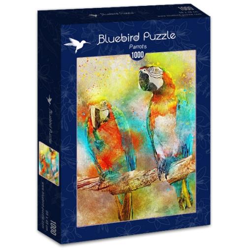 Puzzle Bluebird Loros de 1000 Piezas