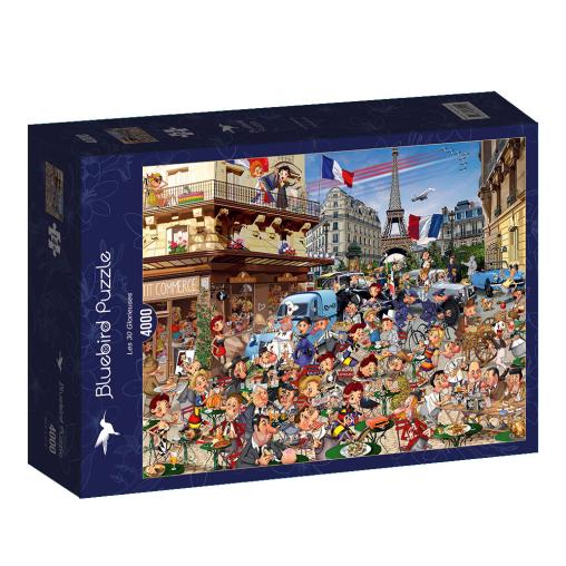 Puzzle Bluebird Los 30 Gloriosos de 4000 Piezas