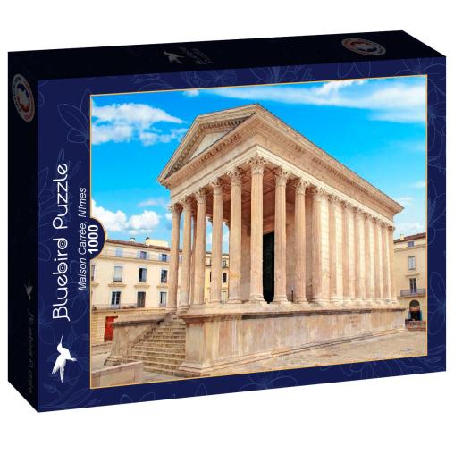 Puzzle Bluebird Maison Carrée, Nimes de 1000 Piezas