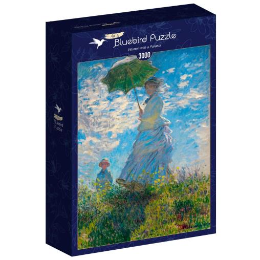 Puzzle Bluebird Mujer con Sombrilla de 3000 Piezas