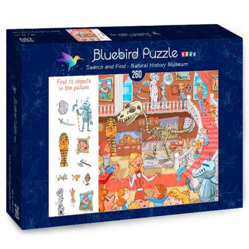 Puzzle Bluebird Museo de Historia Natural de 260 Piezas