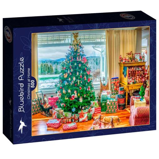 Puzzle Bluebird Navidad en Casa de 500 Piezas