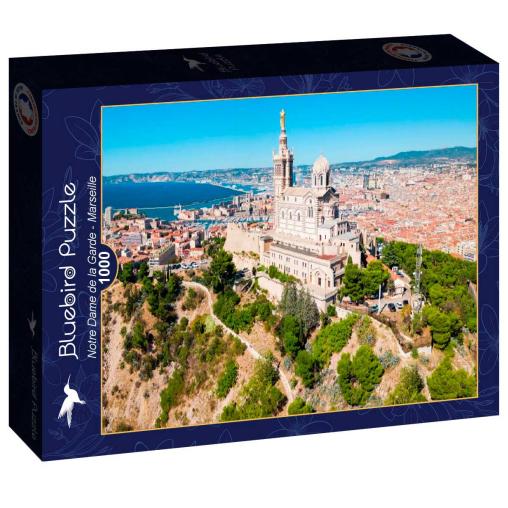 Puzzle Bluebird Notre Dame de la Garde, Marsella de 1000 Piezas