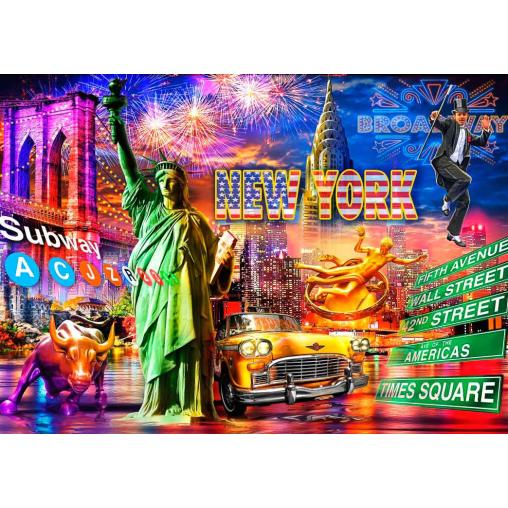 Puzzle Bluebird Nueva York de 3000 Piezas