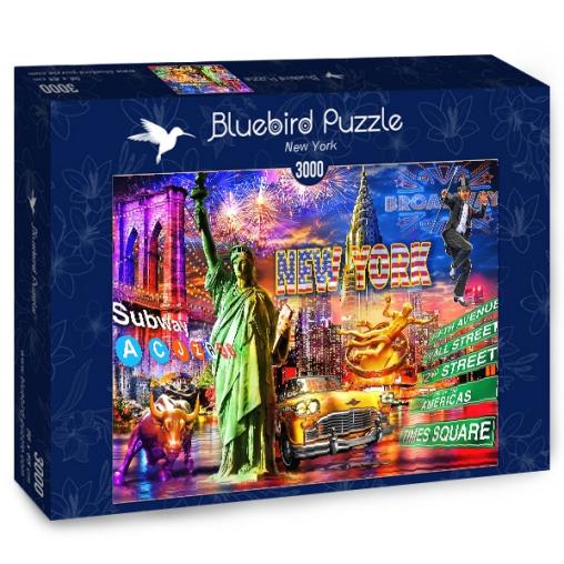 Puzzle Bluebird Nueva York de 3000 Piezas