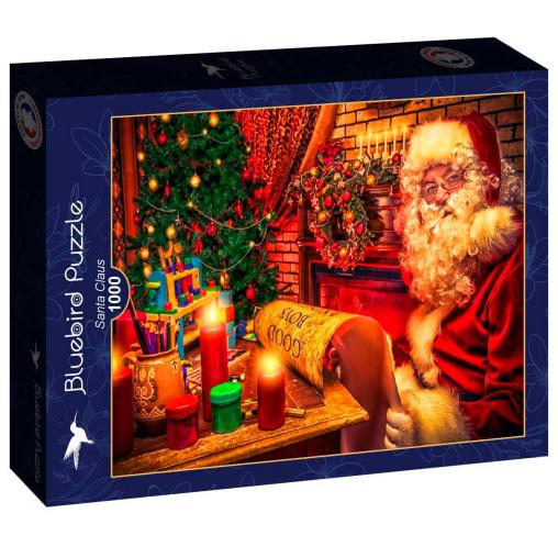 Puzzle Bluebird Papá Noel de 1000 Piezas