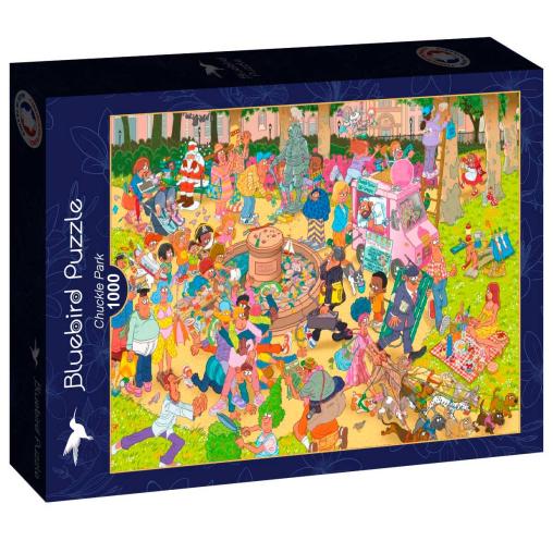 Puzzle Bluebird Parque de la Risa de 1000 Piezas