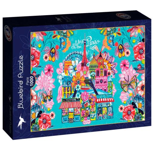 Puzzle Bluebird París de 1000 Piezas