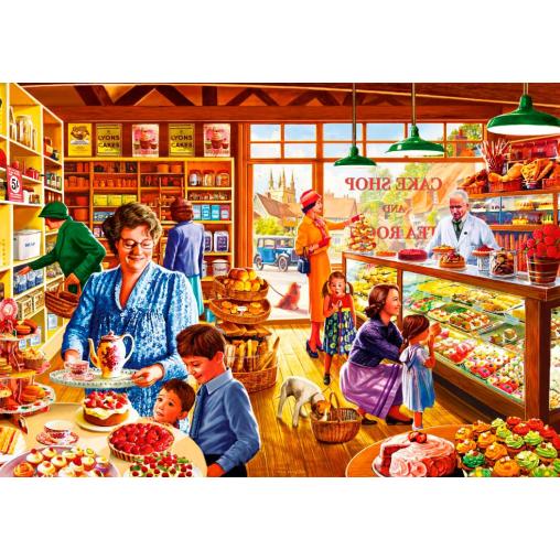 Puzzle Bluebird Pastelería Nostálgica de 1000 Piezas