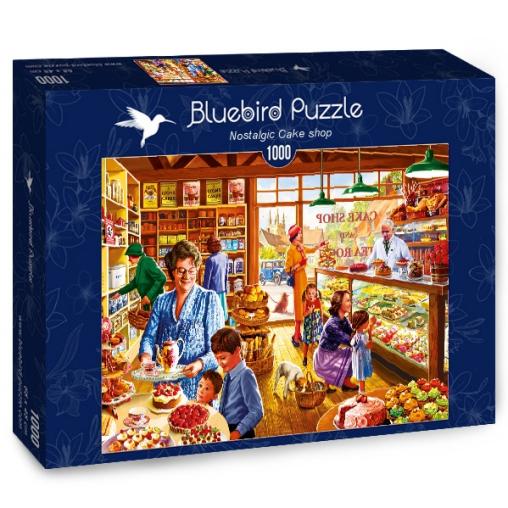 Puzzle Bluebird Pastelería Nostálgica de 1000 Piezas