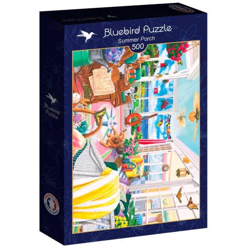 Puzzle Bluebird Porche de Verano de 500 Piezas