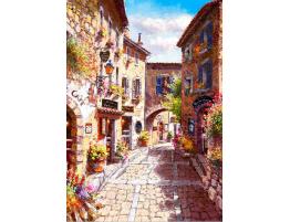 Puzzle Bluebird Pueblo Eze de 1000 Piezas