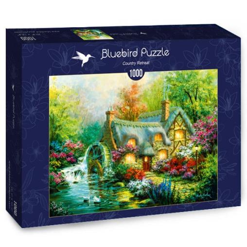 Puzzle Bluebird Retriro en el Campo de 1000 Piezas