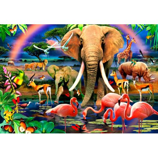 Puzzle Bluebird Sabana Africana de 1000 Pzs