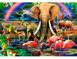 Puzzle Bluebird Sabana Africana de 1500 Piezas