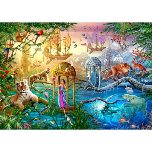 Puzzle Bluebird Shangri La de 1000 Piezas