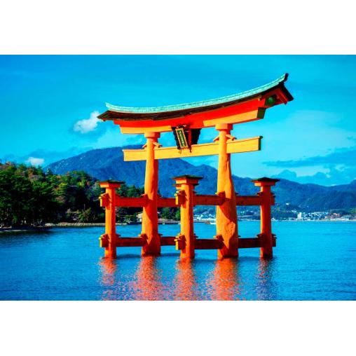 Puzzle Bluebird Santuario Torii de Itsukushima de 1500 Piezas