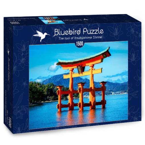 Puzzle Bluebird Santuario Torii de Itsukushima de 1500 Piezas