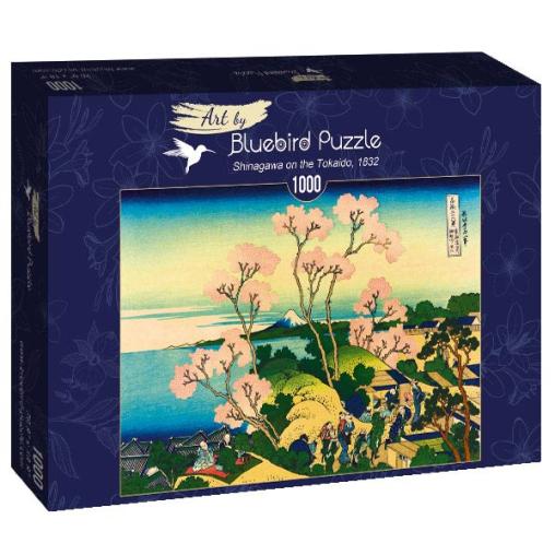 Puzzle Bluebird Shinagawa en el Tokaido de 1000 Piezas