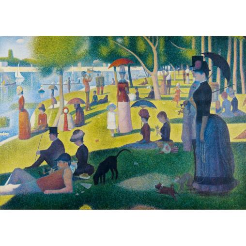 Puzzle Bluebird Tarde de Domingo en La Grande Jatte de 1000 Pie