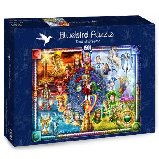 Puzzle Bluebird Tarot de los Sueños de 1500 Piezas