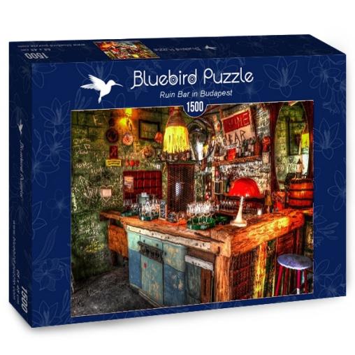 Puzzle Bluebird Tasca de Budapest de 1500 Piezas