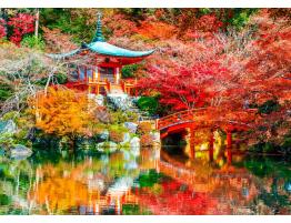 Puzzle Bluebird Templo Daigo-ji en Otoño, Kioto de 500 Piezas