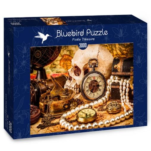 Puzzle Bluebird Tesoro Pirata de 3000 Piezas