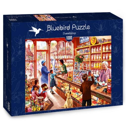 Puzzle Bluebird Tienda de Golosinas de 1000 Piezas