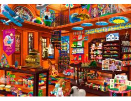 Puzzle Bluebird Tienda de Juguetes Oculta de 1000 Piezas